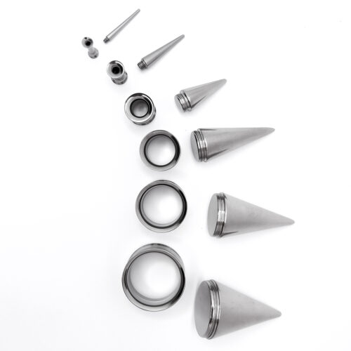 2 in 1 Tapers for ear stretching kit